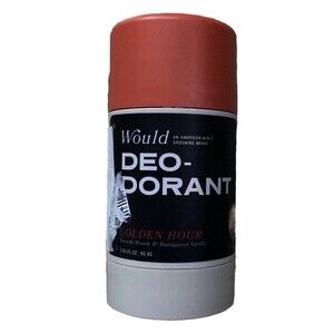 WOULD By Barstool GOLDEN HOUR Aluminum-Free Deodorant Brandy & Vanilla 2.85oz